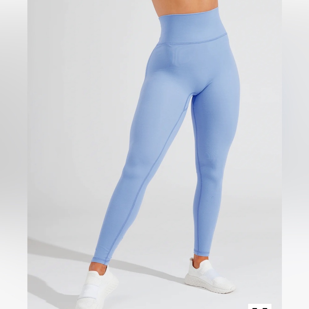 Buffbunny Legacy Legging - Rainwater Blue - XS - Light pastel cornflower blue